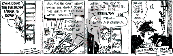 Heart of the City on Saturday July 19, 2003 Comic Strip