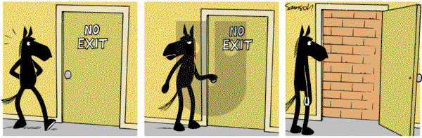 Dark Side of the Horse on Monday December 31, 2018 Comic Strip