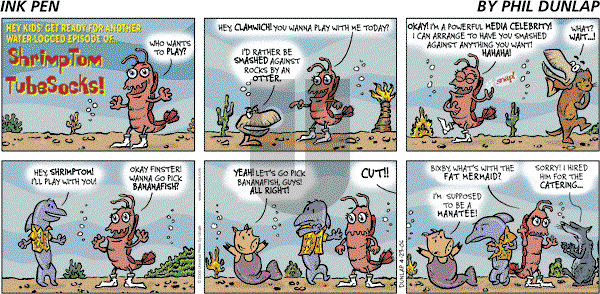 Ink Pen - Sunday April 23, 2006 Comic Strip
