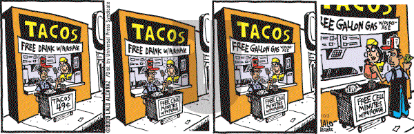 La Cucaracha on Wednesday October 3, 2007 Comic Strip