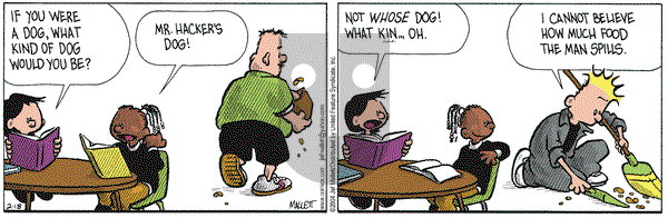 Frazz on Wednesday February 18, 2004 Comic Strip