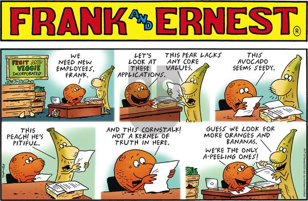 Frank and Ernest on Sunday December 7, 2025 Comic Strip