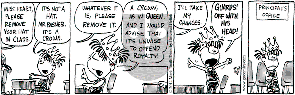Heart of the City on Wednesday November 12, 2014 Comic Strip