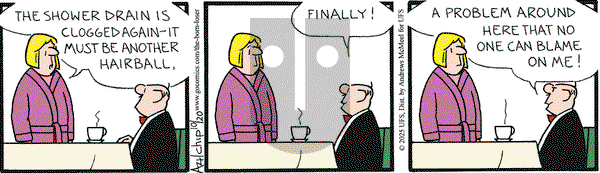 The Born Loser on Monday October 20, 2025 Comic Strip