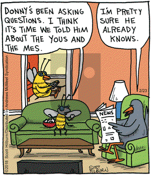 The Argyle Sweater on Friday February 23, 2018 Comic Strip