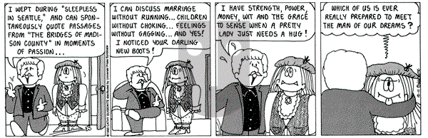 Cathy Classics - Monday October 11, 1993 Comic Strip