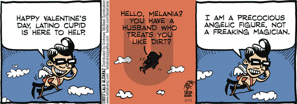 La Cucaracha on Monday February 13, 2017 Comic Strip