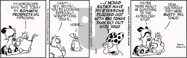 Over the Hedge on Saturday September 5, 1998 Comic Strip