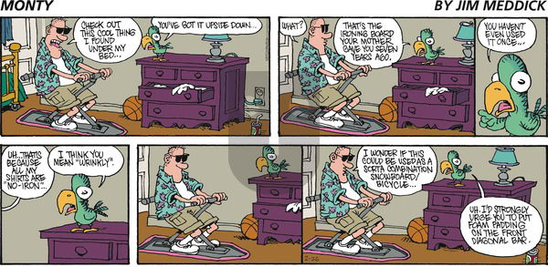 Monty on Sunday February 26, 2017 Comic Strip