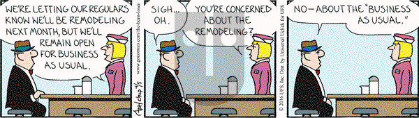 The Born Loser on Tuesday April 5, 2016 Comic Strip
