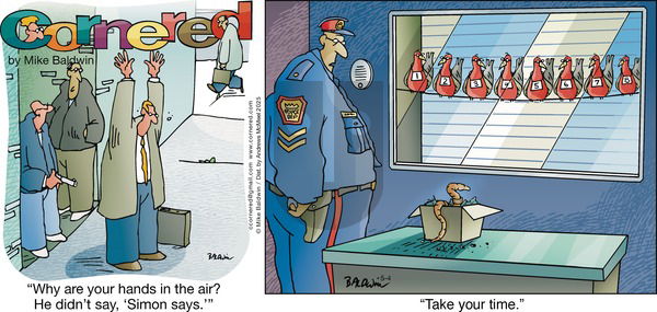 Cornered on Sunday May 4, 2025 Comic Strip