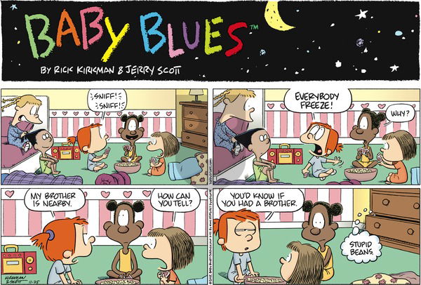 Baby Blues on Sunday November 25, 2018 Comic Strip