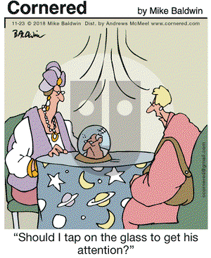 Cornered on Friday November 23, 2018 Comic Strip