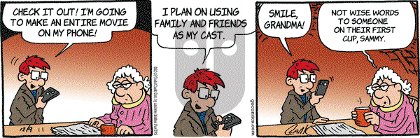 Lola on Monday December 9, 2019 Comic Strip