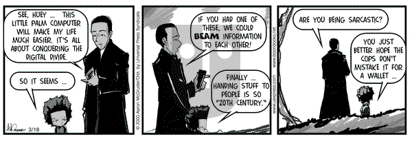 The Boondocks - Saturday March 18, 2000 Comic Strip
