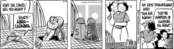 Rose is Rose on Wednesday April 15, 1998 Comic Strip
