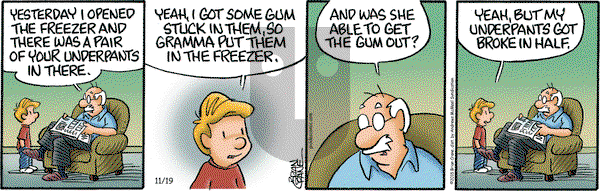 Pickles - Tuesday November 19, 2024 Comic Strip