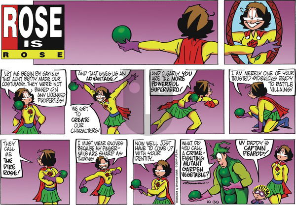 Rose is Rose on Sunday October 30, 2016 Comic Strip