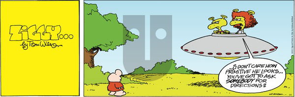 Ziggy on Sunday May 3, 2020 Comic Strip