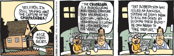 La Cucaracha on Wednesday September 7, 2005 Comic Strip