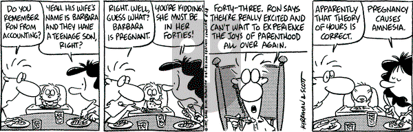 Baby Blues on Monday August 28, 1995 Comic Strip