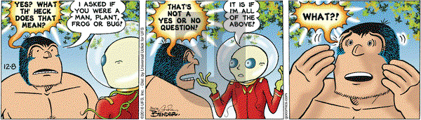 Alley Oop on Thursday December 8, 2016 Comic Strip