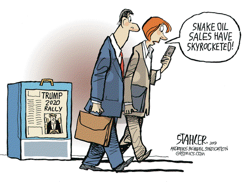 Jeff Stahler on Thursday June 20, 2019 Comic Strip