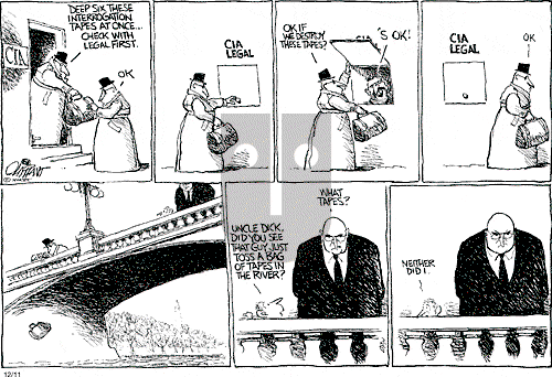 Pat Oliphant on Tuesday December 11, 2007 Comic Strip