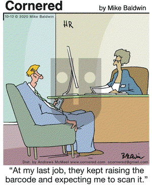 Cornered on Tuesday October 13, 2020 Comic Strip