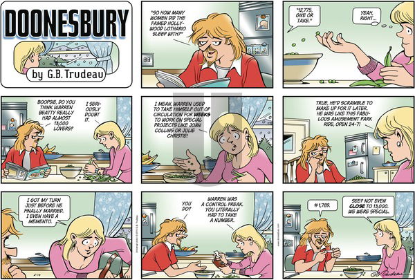 Doonesbury on Sunday February 14, 2010 Comic Strip