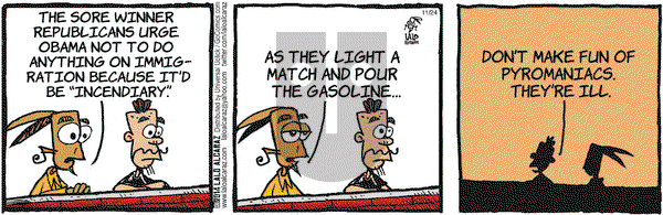 La Cucaracha on Monday November 24, 2014 Comic Strip