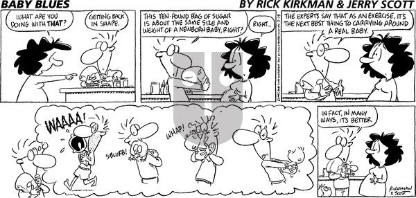 Baby Blues on Sunday February 19, 1995 Comic Strip