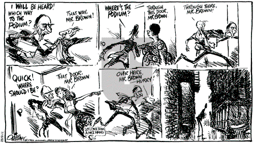 Pat Oliphant on Thursday July 16, 1992 Comic Strip