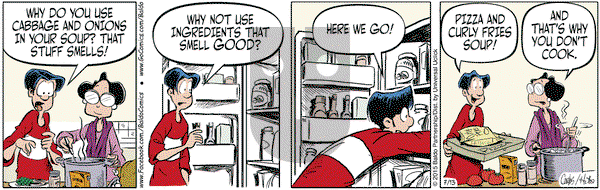 Baldo on Monday July 13, 2015 Comic Strip