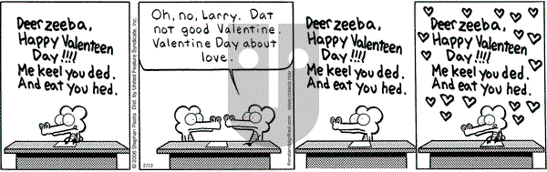 Pearls Before Swine on Monday February 13, 2006 Comic Strip