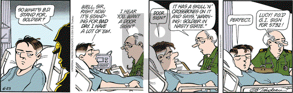 Doonesbury on Wednesday June 23, 2004 Comic Strip