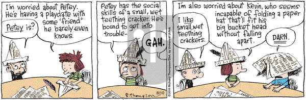 Cul de Sac on Tuesday August 10, 2010 Comic Strip