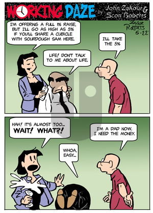 Working Daze on Thursday May 22, 2025 Comic Strip