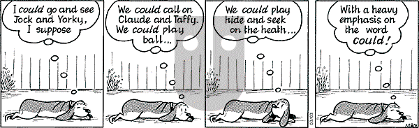 Fred Basset on Wednesday March 3, 2004 Comic Strip