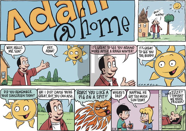 Adam@Home on Sunday May 12, 2019 Comic Strip
