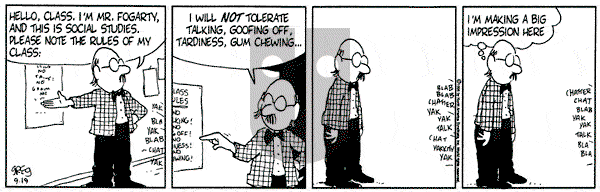 Luann on Tuesday September 19, 1995 Comic Strip