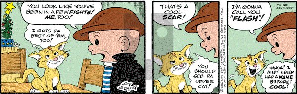 Nancy on Thursday December 22, 2016 Comic Strip