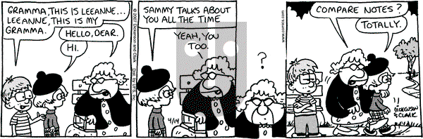 Lola on Saturday April 14, 2007 Comic Strip