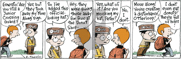 Cul de Sac on Monday September 24, 2018 Comic Strip
