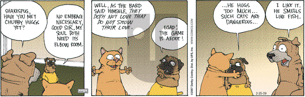 Get Fuzzy on Wednesday February 25, 2009 Comic Strip