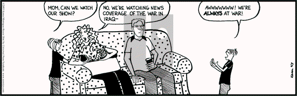 Clear Blue Water on Thursday February 3, 2005 Comic Strip