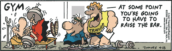 Frank and Ernest on Friday April 18, 2008 Comic Strip