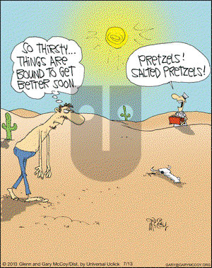 The Flying McCoys - Saturday July 13, 2013 Comic Strip