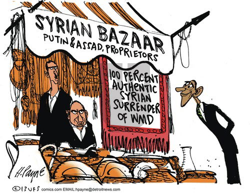 Henry Payne on Sunday September 15, 2013 Comic Strip
