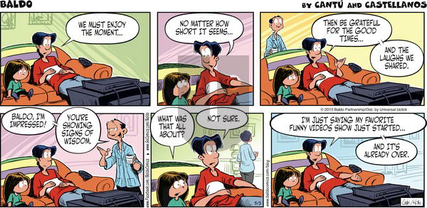 Baldo on Sunday May 3, 2015 Comic Strip